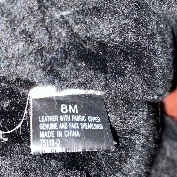 Zodiac women’s black with boho leather design boots size 8 - Picture 8 of 9